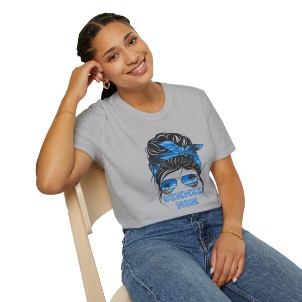 Women Summer Mom Tee, Graphic T-Shirt, Fun Summer Tee, Gift for Moms, Casual Wear, Family Vacation Shirt