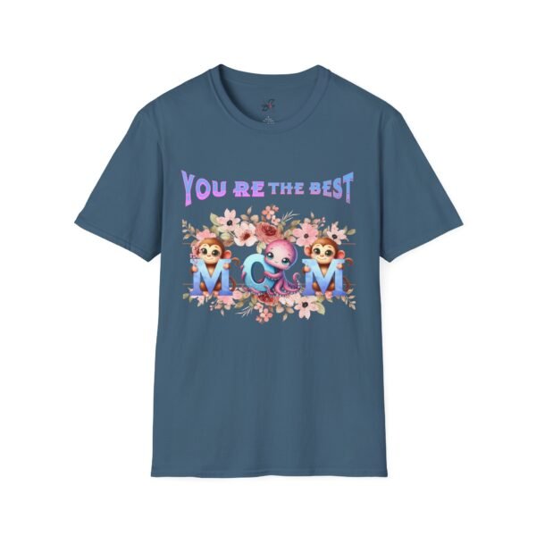 You’re the Best, Women Softstyle T-Shirt, Cute Animal Gift Tee, Birthday, Mother’s Day, Fun Casual Top, Funny Graphic Shirt