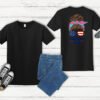 Patriotic American, Girl T-Shirt, Women Tee, Summer Style, Independence Day Shirt, Gift for Her, Casual Wear, Festival Top