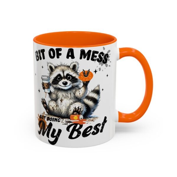 14796252797311326213_2048.jpeg Whimsical Raccoon Coffee Mug, Cute Animal Lover Gift, Funny Quote Coffee Cup, Fun Home Decor, Perfect for Birthdays and Holidays