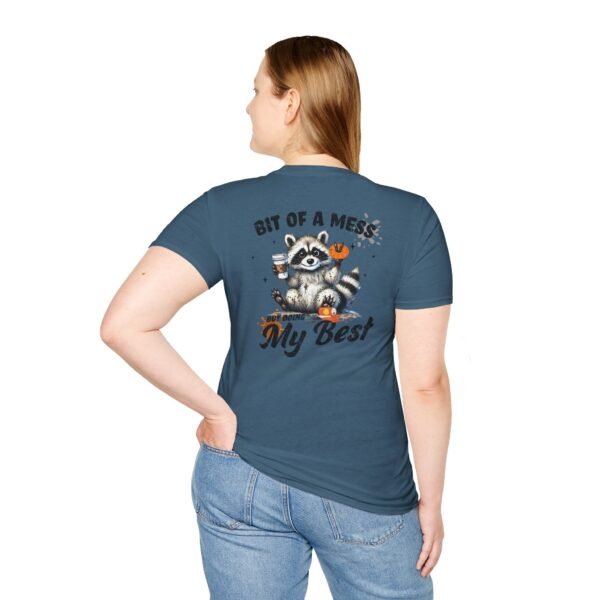 Whimsical Raccoon Graphic Tee - Funny Animal Lover T-Shirt, Gift for Friends, Casual Wear, Birthday Gift, Unisex Softstyle