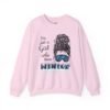 Winter Love Women Sweatshirt, Cozy Crewneck, Winter Apparel, Gift for Her, Ski Lover Sweatshirt