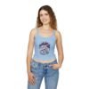Aloha Surf Rider Women’s Tank Top – Tropical Beachwear, Summer Casual Outfit, Surf-Inspired Vacation Gift for Her