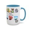 Personalized Moments Coffee Mug, Cute Animal Coffee Cup, Gift for Animal Lovers,  Drinkware, Fun Home Office Decor