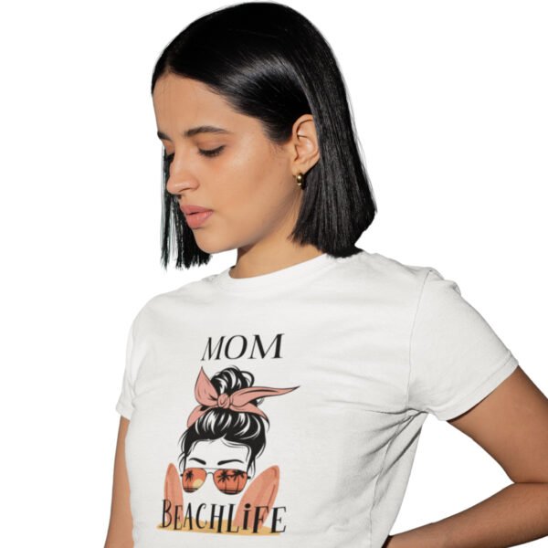 Beach Mom Tee, Summer Vintage T-Shirt, Casual Women’s Apparel, Gift for Moms, Beach Life Style Shirt Beach Mom Tee, Summer Vintage T-Shirt, Casual Women's Apparel, Gift for Moms, Beach Life Style Shirt