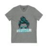 Stay Wild Exclusive Women V-Neck Tee, Summer Fun Shirt, Casual Wear, Graphic Tee, Gift for Adventurers, Festival Outfit