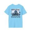 Funny Swim Fast T-Shirt, Unisex Humor, Tee for Ocean Lovers, Beachwear, Gift for Swimmers, Casual Summer Outfit, Shark Theme Shirt