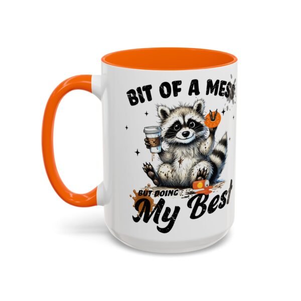 16382711237062789712_2048.jpeg Whimsical Raccoon Coffee Mug, Cute Animal Lover Gift, Funny Quote Coffee Cup, Fun Home Decor, Perfect for Birthdays and Holidays