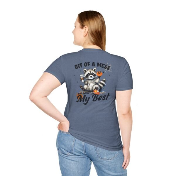 Whimsical Raccoon Graphic Tee - Funny Animal Lover T-Shirt, Gift for Friends, Casual Wear, Birthday Gift, Unisex Softstyle