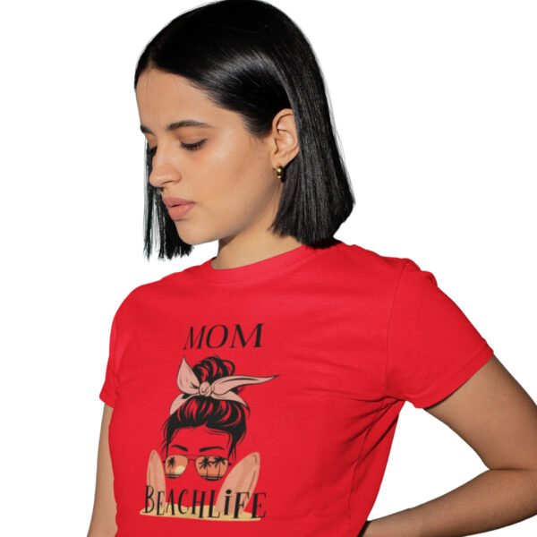 Beach Mom Tee, Summer Vintage T-Shirt, Casual Women’s Apparel, Gift for Moms, Beach Life Style Shirt Beach Mom Tee, Summer Vintage T-Shirt, Casual Women's Apparel, Gift for Moms, Beach Life Style Shirt