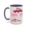 Birthday Celebration Coffee Mug, Fun Pink and Red Design, Gift for Birthdays, Party Decor, Birthday Mug
