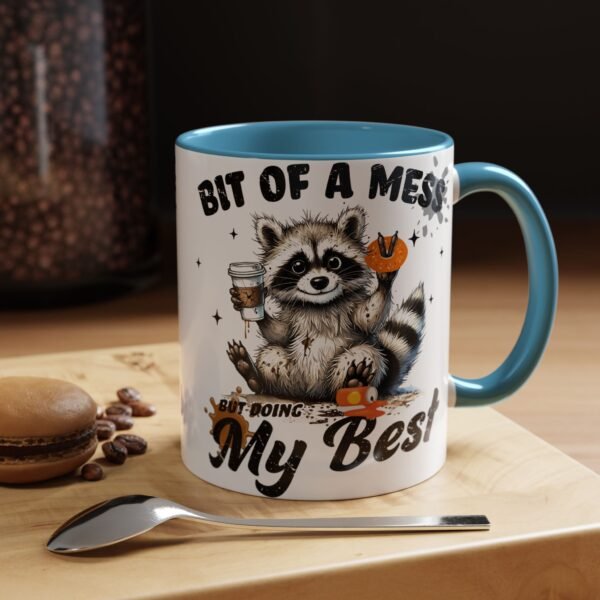 17224688178242148327_2048.jpeg Whimsical Raccoon Coffee Mug, Cute Animal Lover Gift, Funny Quote Coffee Cup, Fun Home Decor, Perfect for Birthdays and Holidays