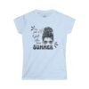 Summer Vibes Girl Tee, Women’s Softstyle Shirt, Summer T-Shirt, Gift for Friends, Summer Outfit, Cute Graphic Tee