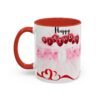Birthday Celebration Coffee Mug, Fun Pink and Red Design, Gift for Birthdays, Party Decor, Birthday Mug