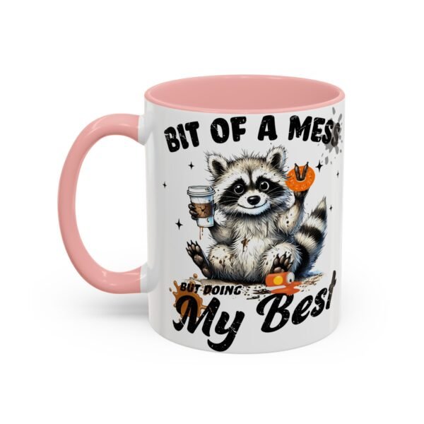 17793666691574346330_2048.jpeg Whimsical Raccoon Coffee Mug, Cute Animal Lover Gift, Funny Quote Coffee Cup, Fun Home Decor, Perfect for Birthdays and Holidays
