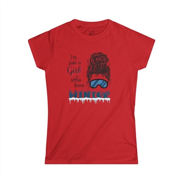 17805497160469782015_2048.jpeg Winter Lover, Women's Tee, Skiing Shirt, Cute Winter Apparel, Gift for Ski Enthusiasts, Cozy Winter Fashion, Snow Lover T-Shirt