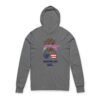American Girl Women Hooded Long Sleeve Tee, Stylish Pullover for Summer Days, Perfect for Independence Day, Casual Wear, Trendy Gift