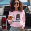 Winter Love Women Sweatshirt, Cozy Crewneck, Winter Apparel, Gift for Her, Ski Lover Sweatshirt