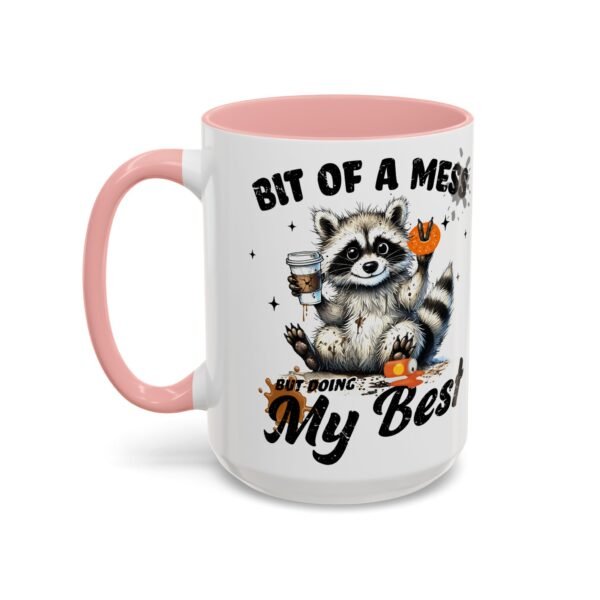 2067307674538199261_2048.jpeg Whimsical Raccoon Coffee Mug, Cute Animal Lover Gift, Funny Quote Coffee Cup, Fun Home Decor, Perfect for Birthdays and Holidays
