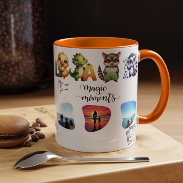 Personalized Moments Coffee Mug, Cute Animal Coffee Cup, Gift for Animal Lovers,  Drinkware, Fun Home Office Decor