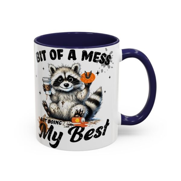 2170980752589848267_2048.jpeg Whimsical Raccoon Coffee Mug, Cute Animal Lover Gift, Funny Quote Coffee Cup, Fun Home Decor, Perfect for Birthdays and Holidays
