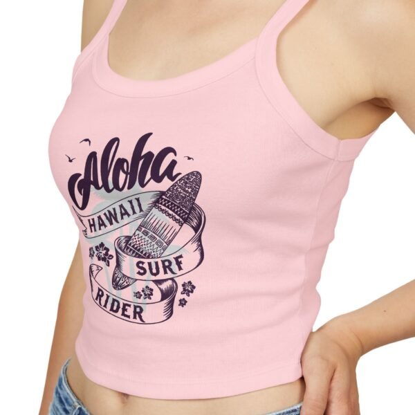 Aloha Surf Rider Women’s Tank Top – Tropical Beachwear, Summer Casual Outfit, Surf-Inspired Vacation Gift for Her