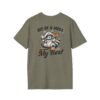 Whimsical Raccoon Graphic Tee - Funny Animal Lover T-Shirt, Gift for Friends, Casual Wear, Birthday Gift, Unisex Softstyle