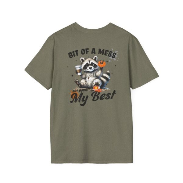 Whimsical Raccoon Graphic Tee - Funny Animal Lover T-Shirt, Gift for Friends, Casual Wear, Birthday Gift, Unisex Softstyle