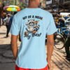 Whimsical Raccoon Graphic Tee - Funny Animal Lover T-Shirt, Gift for Friends, Casual Wear, Birthday Gift, Unisex Softstyle