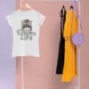 Camper Life Tee, Women's Softstyle T-shirt for Outdoor Lovers, Camping, Adventure, Travel, Gift for Nature Enthusiasts