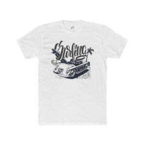 Surfing Unisex Cotton Crew Tee, Beachwear, Vacation Shirt, Summer Fashion, Gift for Surfers