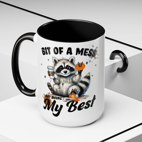 354791637164471037_2048.jpeg Whimsical Raccoon Coffee Mug, Cute Animal Lover Gift, Funny Quote Coffee Cup, Fun Home Decor, Perfect for Birthdays and Holidays