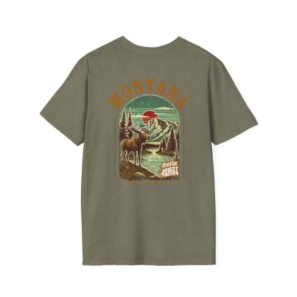 Montana Graphic Unisex T-Shirt, Nature Lover Gift, Casual Wear, Adventure Tee, Travel Souvenir