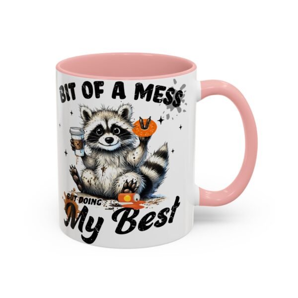 380555394816419688_2048.jpeg Whimsical Raccoon Coffee Mug, Cute Animal Lover Gift, Funny Quote Coffee Cup, Fun Home Decor, Perfect for Birthdays and Holidays