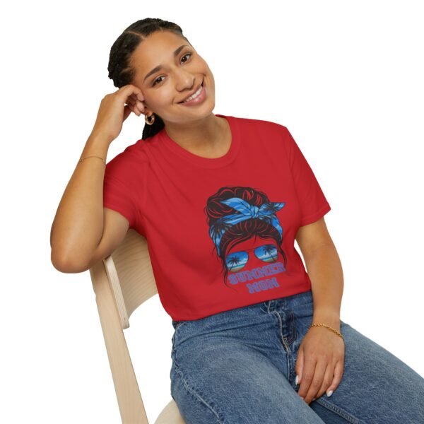 Women Summer Mom Tee, Graphic T-Shirt, Fun Summer Tee, Gift for Moms, Casual Wear, Family Vacation Shirt