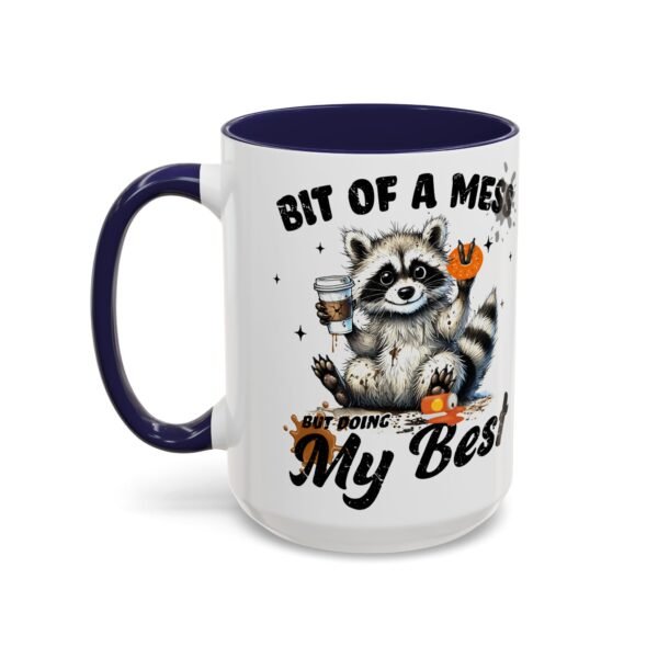 3985377501154932432_2048.jpeg Whimsical Raccoon Coffee Mug, Cute Animal Lover Gift, Funny Quote Coffee Cup, Fun Home Decor, Perfect for Birthdays and Holidays