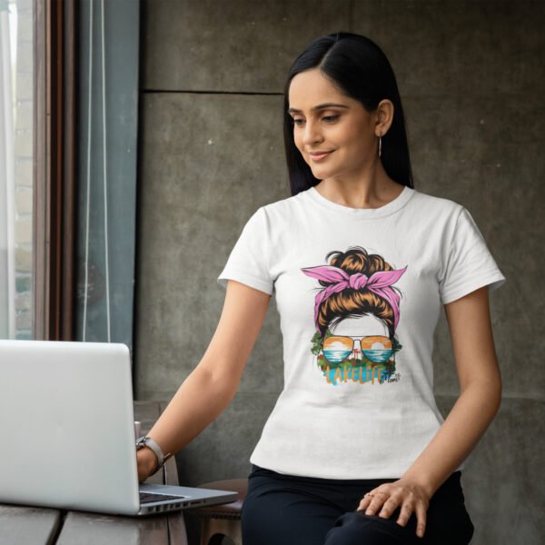 Lake Life Women's Tee, Perfect for Summer, Casual Style, Beachwear, Gifts for Nature Lovers, Outdoor Enthusiasts