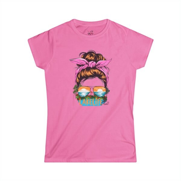 Lake Life Women's Tee, Perfect for Summer, Casual Style, Beachwear, Gifts for Nature Lovers, Outdoor Enthusiasts