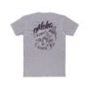 Aloha Hawaii Surf Rider Unisex Cotton T-shirt with design on the back, Beachwear, Summer Fashion, Vacation T-Shirt, Surfing Gift