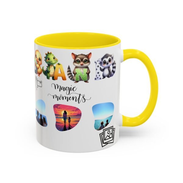 Personalized Moments Coffee Mug, Cute Animal Coffee Cup, Gift for Animal Lovers,  Drinkware, Fun Home Office Decor