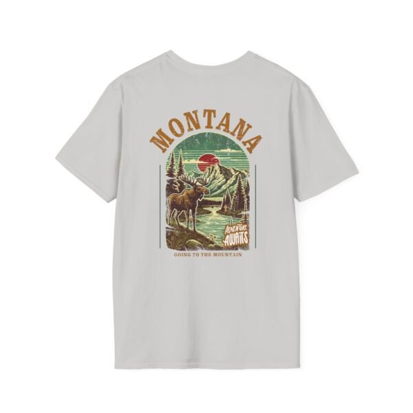 Montana Graphic Unisex T-Shirt, Nature Lover Gift, Casual Wear, Adventure Tee, Travel Souvenir