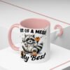Whimsical Raccoon Coffee Mug, Cute Animal Lover Gift, Funny Quote Coffee Cup, Fun Home Decor, Perfect for Birthdays and Holidays