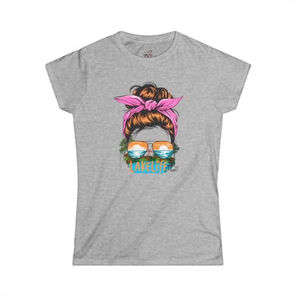 Lake Life Women's Tee, Perfect for Summer, Casual Style, Beachwear, Gifts for Nature Lovers, Outdoor Enthusiasts