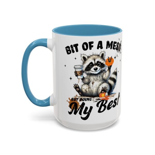 4944217340867846280_2048.jpeg Whimsical Raccoon Coffee Mug, Cute Animal Lover Gift, Funny Quote Coffee Cup, Fun Home Decor, Perfect for Birthdays and Holidays