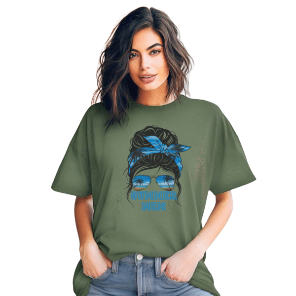 Women Summer Mom Tee, Graphic T-Shirt, Fun Summer Tee, Gift for Moms, Casual Wear, Family Vacation Shirt