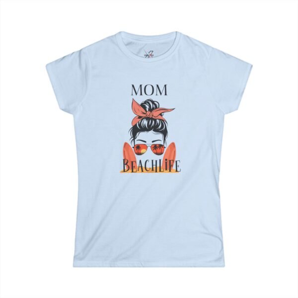 5079172897574707756_2048.jpeg Beach Mom Tee, Summer Vintage T-Shirt, Casual Women's Apparel, Gift for Moms, Beach Life Style Shirt