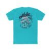 Aloha Hawaii Surf Rider Unisex Cotton T-shirt with design on the back, Beachwear, Summer Fashion, Vacation T-Shirt, Surfing Gift