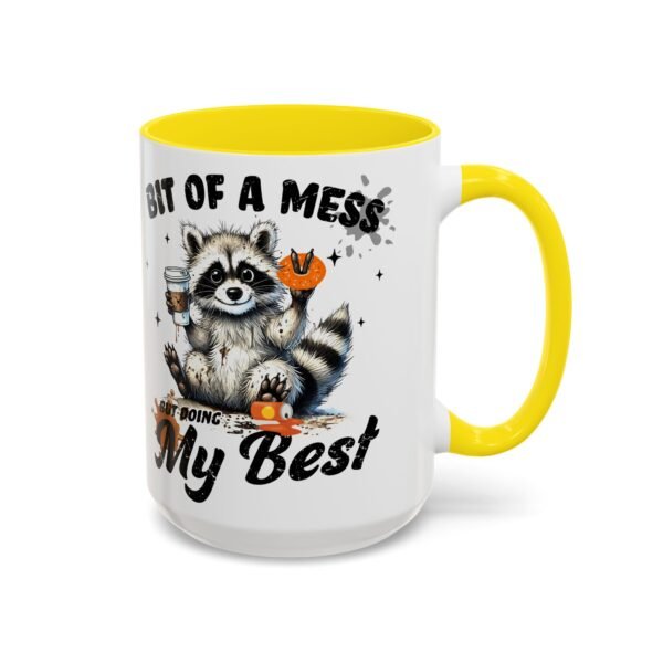 5399826292707939734_2048.jpeg Whimsical Raccoon Coffee Mug, Cute Animal Lover Gift, Funny Quote Coffee Cup, Fun Home Decor, Perfect for Birthdays and Holidays