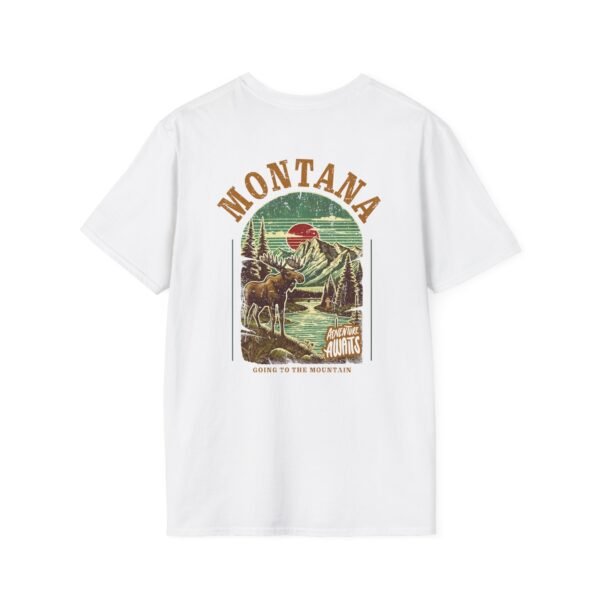 Montana Graphic Unisex T-Shirt, Nature Lover Gift, Casual Wear, Adventure Tee, Travel Souvenir
