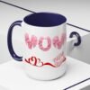 Mom Accent Coffee Mug, Perfect Gift for Mother's Day, Love Quotes, Heart Design, Great Gifts For Mom, Home Decor